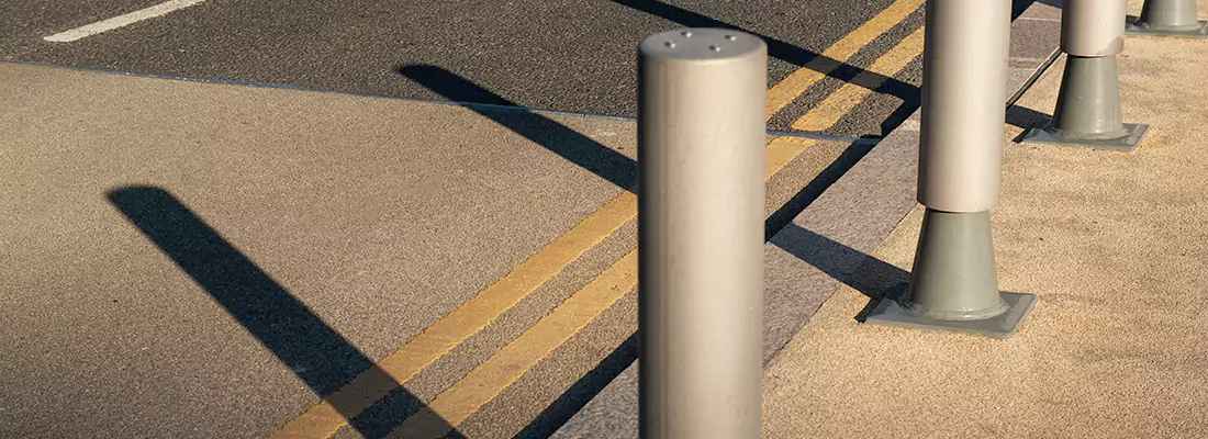 Custom Retractable Barrier Column Installations in Plant City, FL